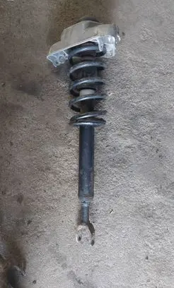 Audi A6 S6 C6 4F Front shock absorber with coil spring 8D04121031