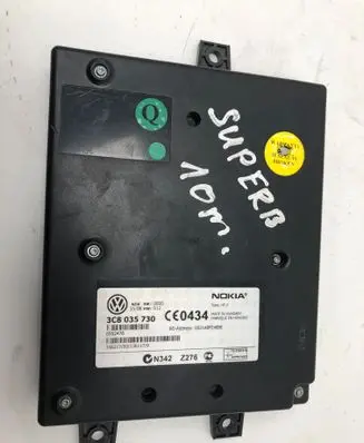 Skoda Superb B6 (3T) Bluetooth control unit module 3C8035730 055478 0021ABFE48BE