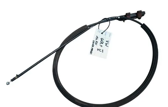Volkswagen Golf V Engine bonnet/hood lock release cable 1K1823535A