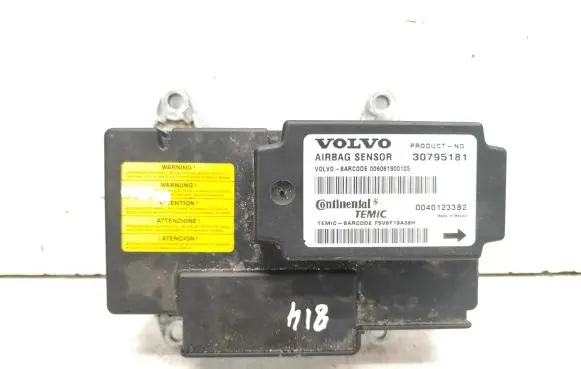 Volvo C70 Airbag control unit/module 30795181 00401233B2