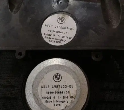 BMW 7 E65 E66 Subwoofer speaker 6513692910001 4910430686 4913430967