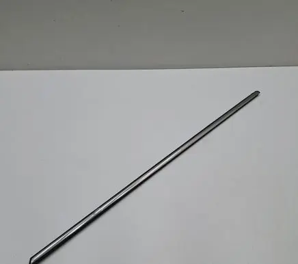 Front door glass trim molding