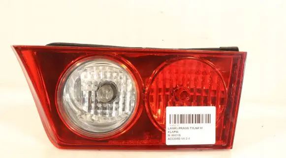 Honda Accord Rear/tail lights W5W168