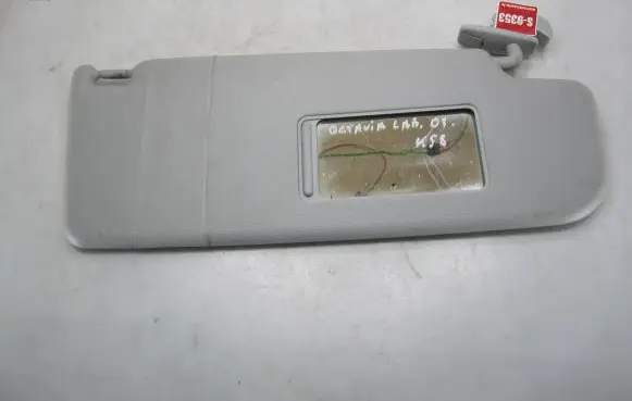 Skoda Octavia Mk2 (1Z) Sun visor 1Z0857552H CZXB2