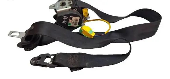 Volkswagen Touareg I Front seatbelt 7L0857936 560981601 606324100A