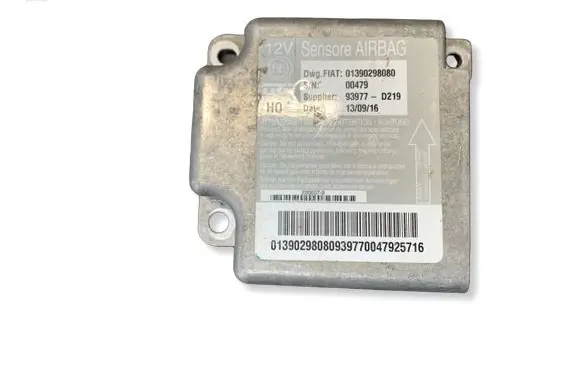 Peugeot Boxer Airbag control unit/module 01390298080 93977D219 00479