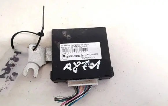 Toyota Corolla Verso AR10 Immobilizer control unit/module 897800f020 89780-0f020