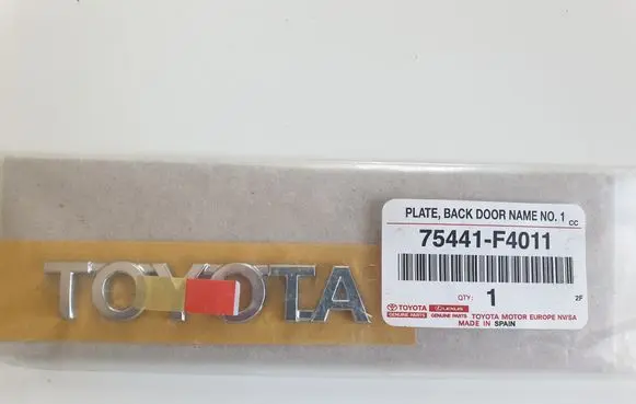 Toyota C-HR I Other badges/marks 75441F4011