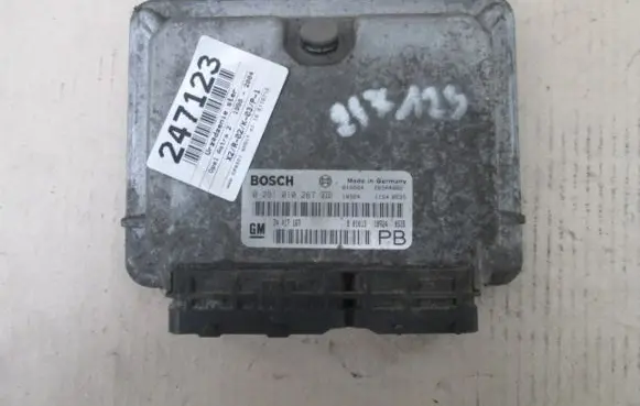 Opel Astra G Engine control unit/module ECU 24417167PB