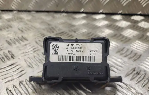 Volkswagen Touran I ESP acceleration yaw rate sensor 1K0907655C