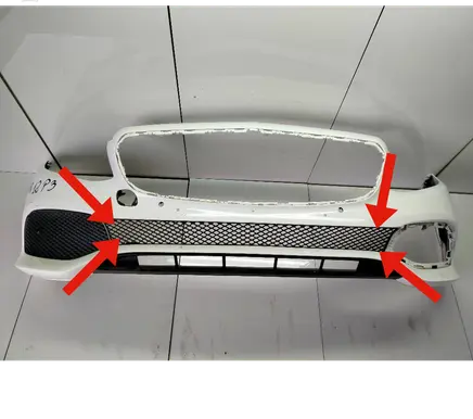Mercedes-Benz E W213 Front bumper lower grill A2138850622