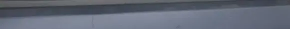 Mitsubishi Space Star Rear door glass trim molding