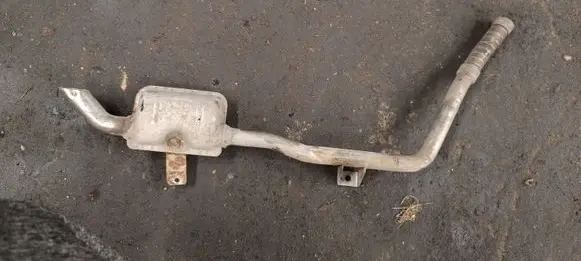 BMW X5 E53 Webasto auxiliary heater silencer