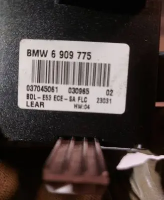 BMW X5 E53 Light switch 6909775 037045061 030965