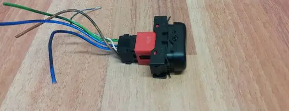 Mercedes-Benz ML W163 Electric window control switch 1638200410
