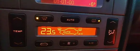 Peugeot 406 Climate control unit 96482616