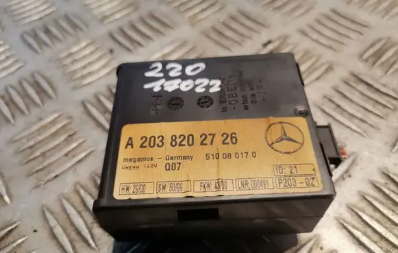 Mercedes-Benz S W220 Alarm control unit/module 2038202726