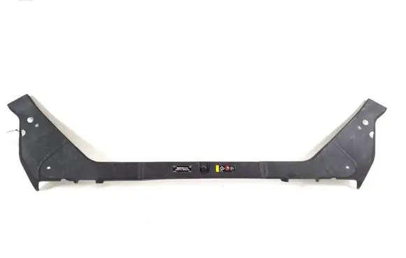 Engine bonnet/hood lock trim molding