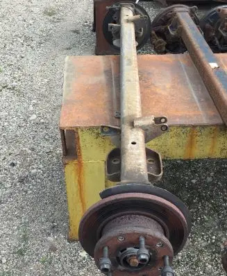 Rear axle beam
