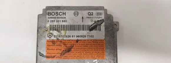 Mercedes-Benz E W211 Airbag control unit/module 0285001880