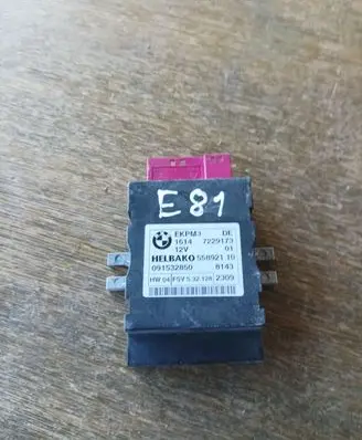 BMW 1 E81 E87 Fuel injection pump control unit/module 7229173 55892110 091532850