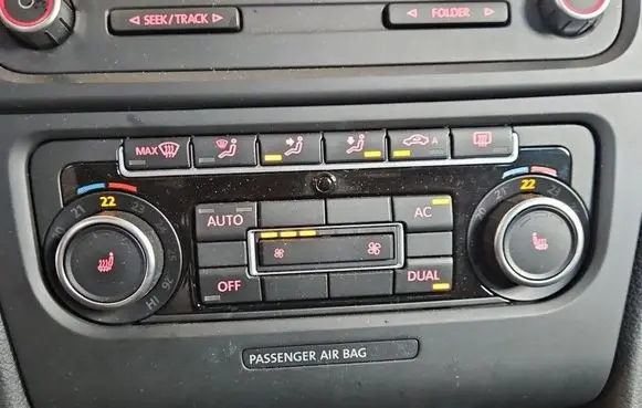 Volkswagen Golf VI Climate control/heater control trim 5K0907044EA IMPRK1591034