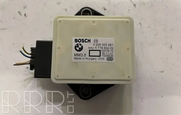 BMW 5 E60 E61 ESP acceleration yaw rate sensor 0265005681