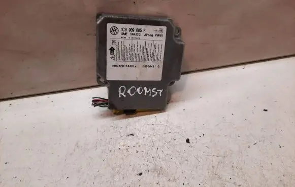 Skoda Roomster (5J) Airbag control unit/module 1C0909605F 5WK43131 09080411G