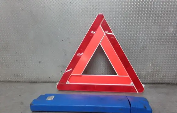 Emergency warning sign