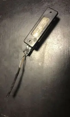 BMW 5 E34 Number plate light 1378056