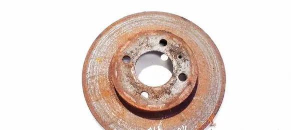 Volkswagen PASSAT B3 Front brake disc neventiliuojamas