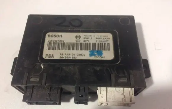 Peugeot 607 Parking PDC control unit/module 9649604380 0263004089