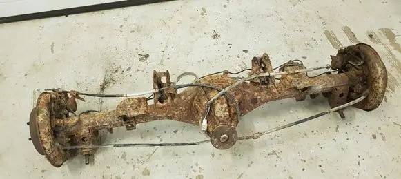 Toyota Land Cruiser (J120) Rear axle beam with reductor 411103D560