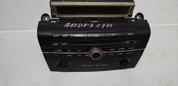Mazda 3 I Radio/CD/DVD/GPS head unit BR2V66ARX PT2782F 286662328