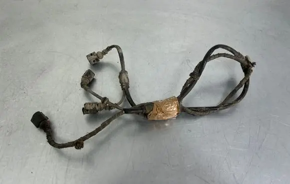 Audi Q7 4M Rear ABS sensor wiring 