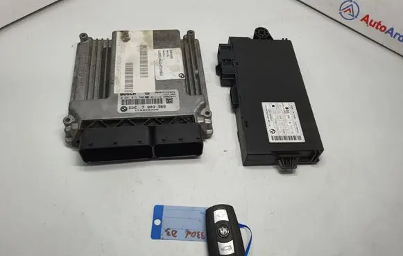 BMW 3 E90 E91 Engine ECU kit and lock set 7803369 13617803369 6943830