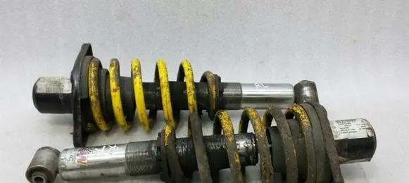 Audi RS6 C5 Rear shock absorber with coil spring 