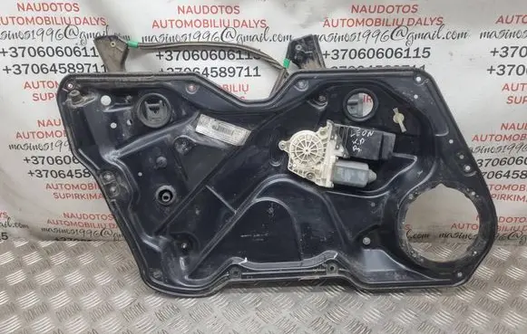 Seat Leon (1M) Front door window regulator with motor 1M0837755