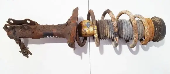 Front coil spring