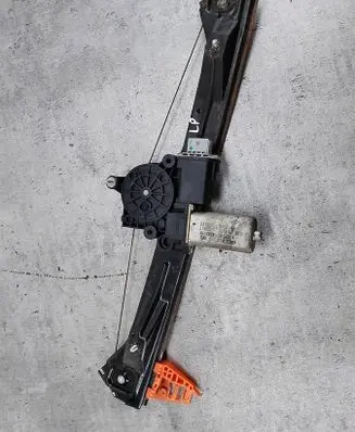 Front door window regulator with motor