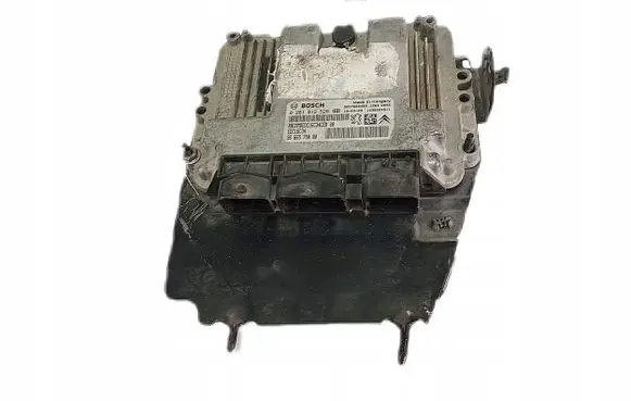 Peugeot 206+ Engine control unit/module 9666579080