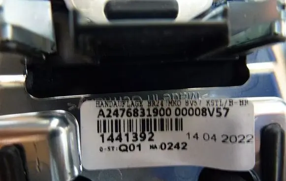Mercedes-Benz Sprinter W906 Armrest A2476831900