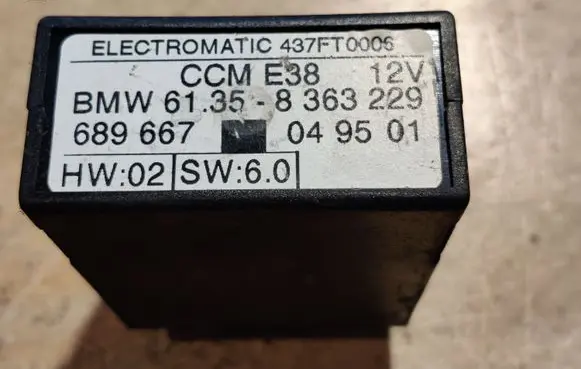 BMW 7 E38 Comfort/convenience module 61358363229 8363229