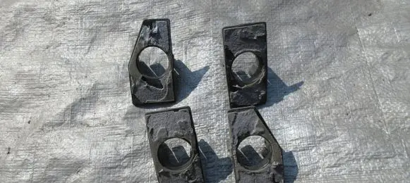 Volkswagen PASSAT B8 Rear parking sensor holder (PDC) 
