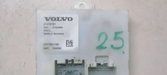 Volvo XC60 Tailgate/trunk control unit/module 31415781