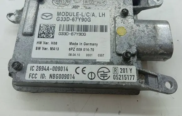 Mazda CX-7 Blind spot module G33D67Y90G 6PZ00901470 2694A009014