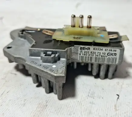 Heater blower motor/fan resistor