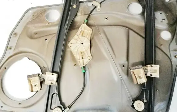 Audi A4 S4 B5 8D Sliding door window regulator with motor 983897101 983897-101