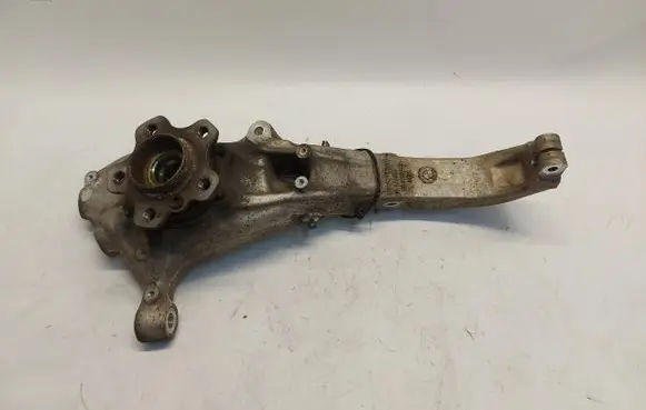 Front wheel hub spindle knuckle