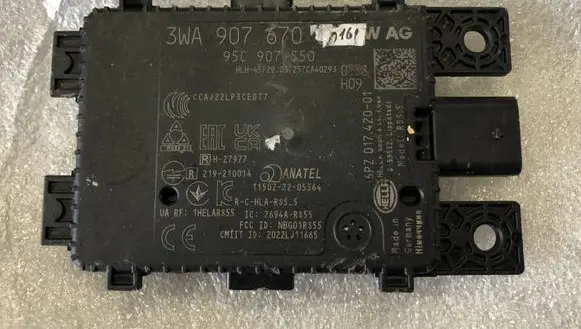 Volkswagen PASSAT B9 Distronic sensor radar 3WA907670 95C907550 115022205364
